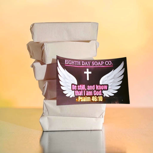 6-Bar "Blessed" Stack (Best Value): Buy 5 bars and get the 6th bar FREE! - The Eighth Day Soap Co.