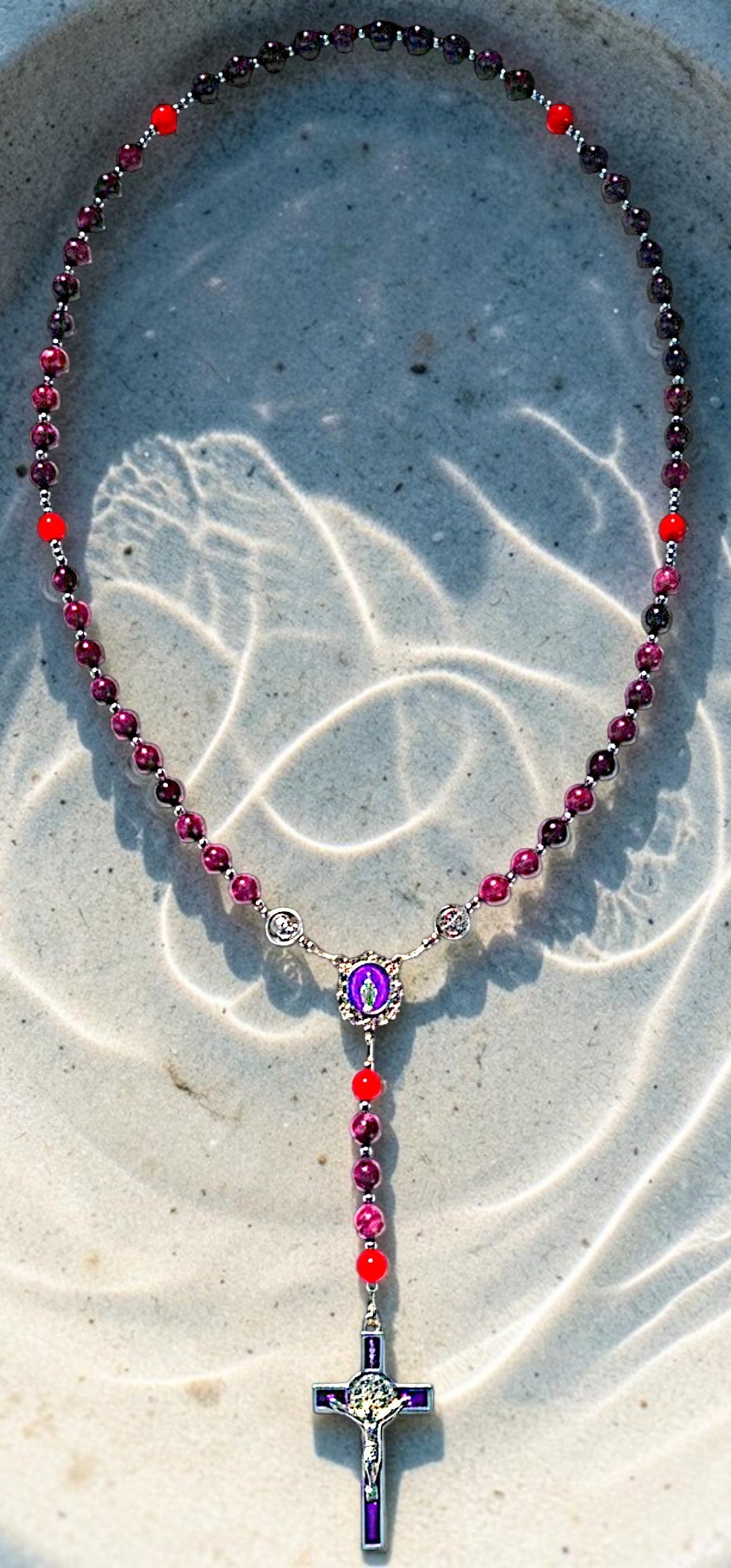 Handmade Holy Blessed Rosary - The Eighth Day Soap Co.