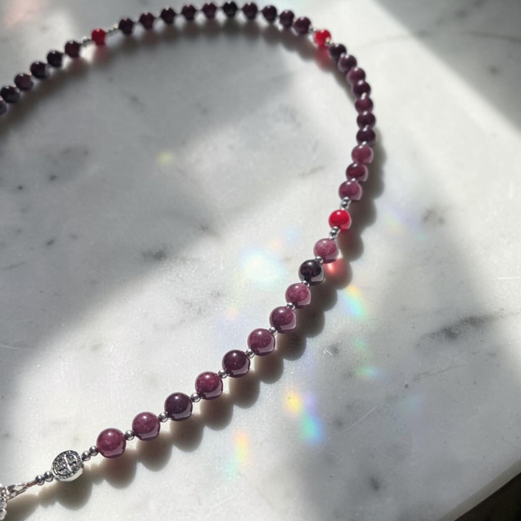 Handmade Holy Blessed Rosary - The Eighth Day Soap Co.