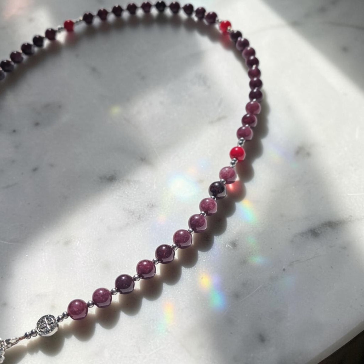 Handmade Holy Blessed Rosary - The Eighth Day Soap Co.