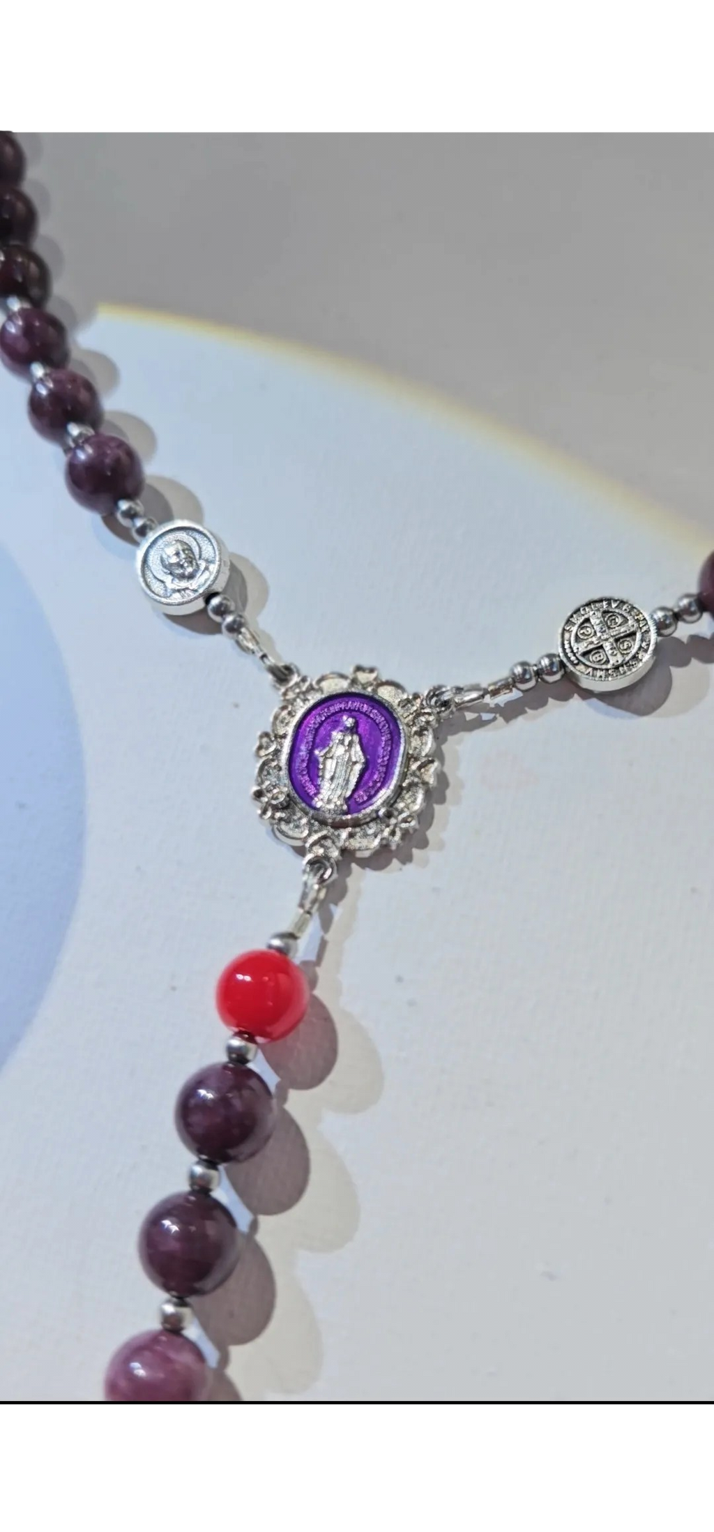 Handmade Holy Blessed Rosary - The Eighth Day Soap Co.