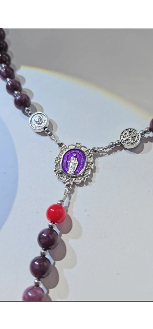 Handmade Holy Blessed Rosary - The Eighth Day Soap Co.